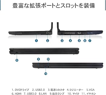 X050【充電不可】15.6型HD/i5第4世代/8GB/256GB/DVD Amazon.co.jp: 【整備済み品】 ノートPC A574爆速第4世代 Core